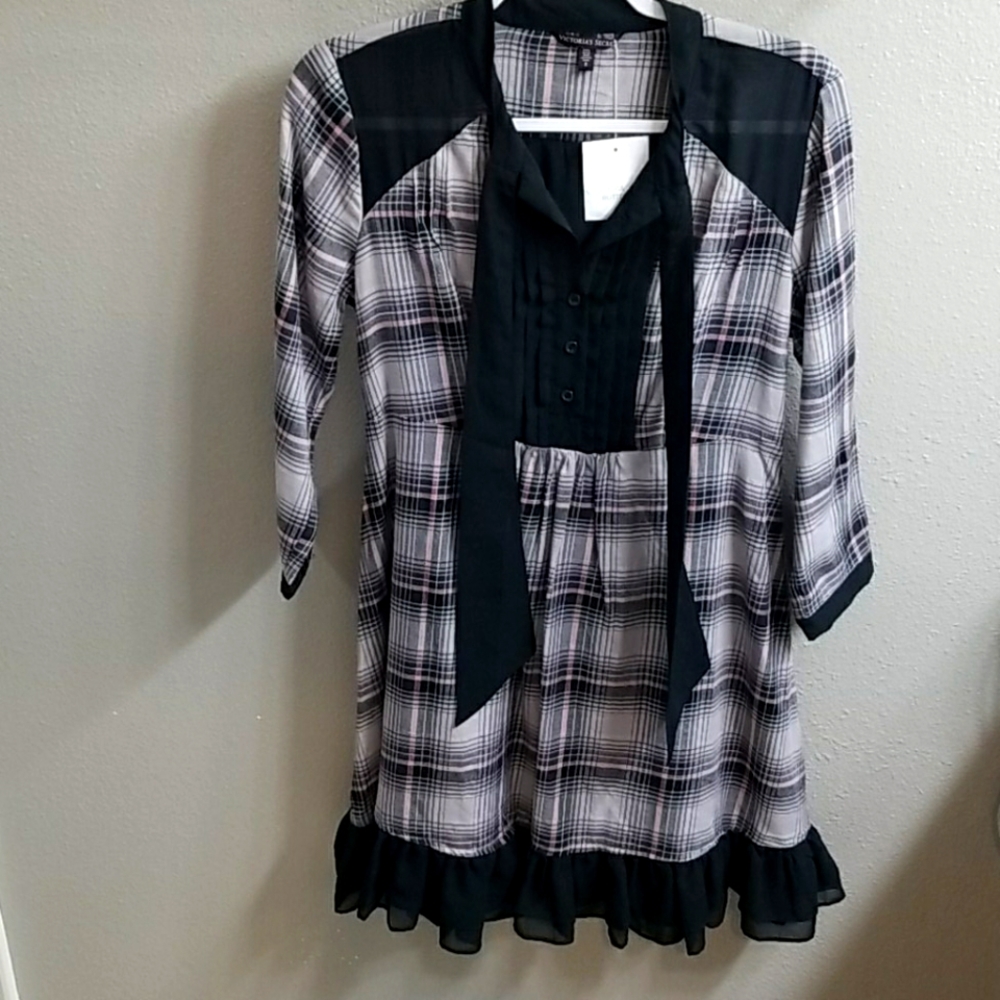 Victoria's Secret Plaid Dress Size 8